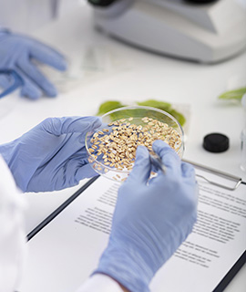 scientist-holding-petri-dish-tweezers